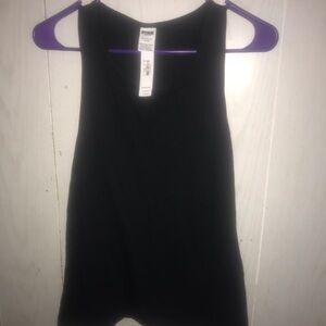 PINK Victoria's Secret Black Muscle Tee